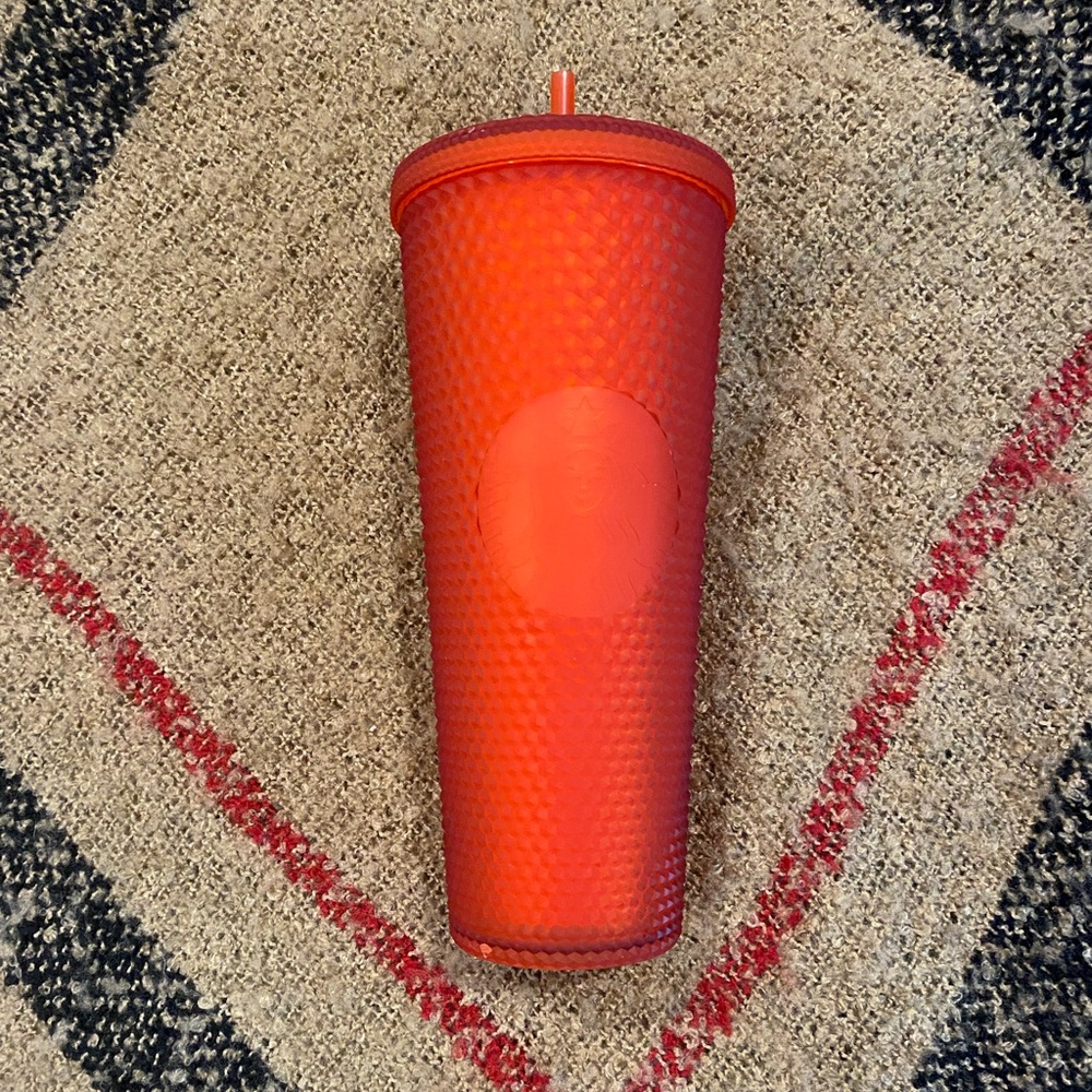 Red Studded Starbucks Venti Tumbler